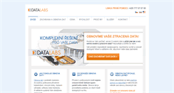 Desktop Screenshot of data-labs.cz